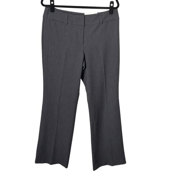 NWT Loft Gray Curvy Fit Dress Trouser Pants Size 8 - Picture 3 of 12